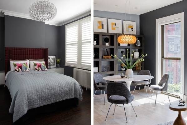 Серый цвет в дизайне интерьера (5 фото примеров)