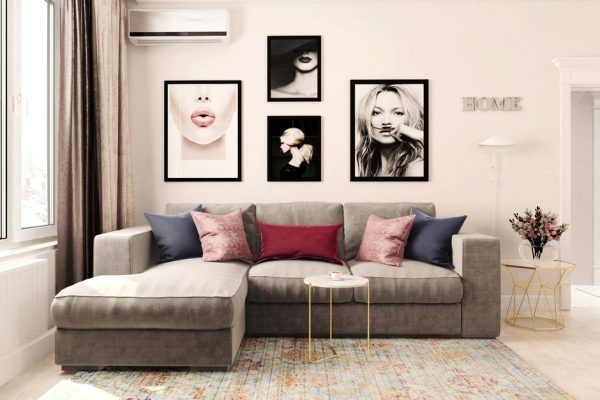 Как разместить картину у себя дома в гостиной над диваном так, чтобы ваши гости не скрывали своего восторга